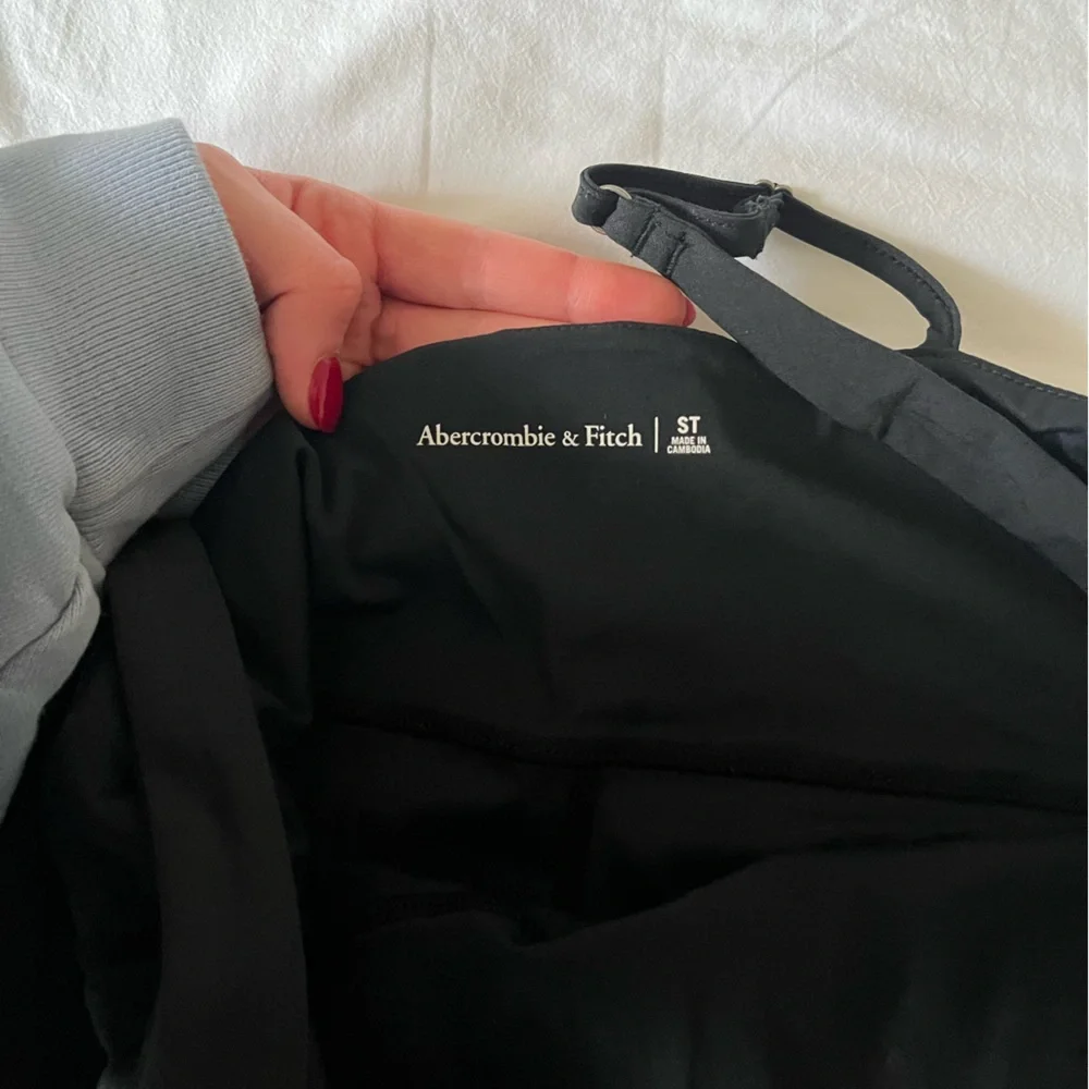 Abercrombie traveler wrap mini dress - black - Picture 4 of 5